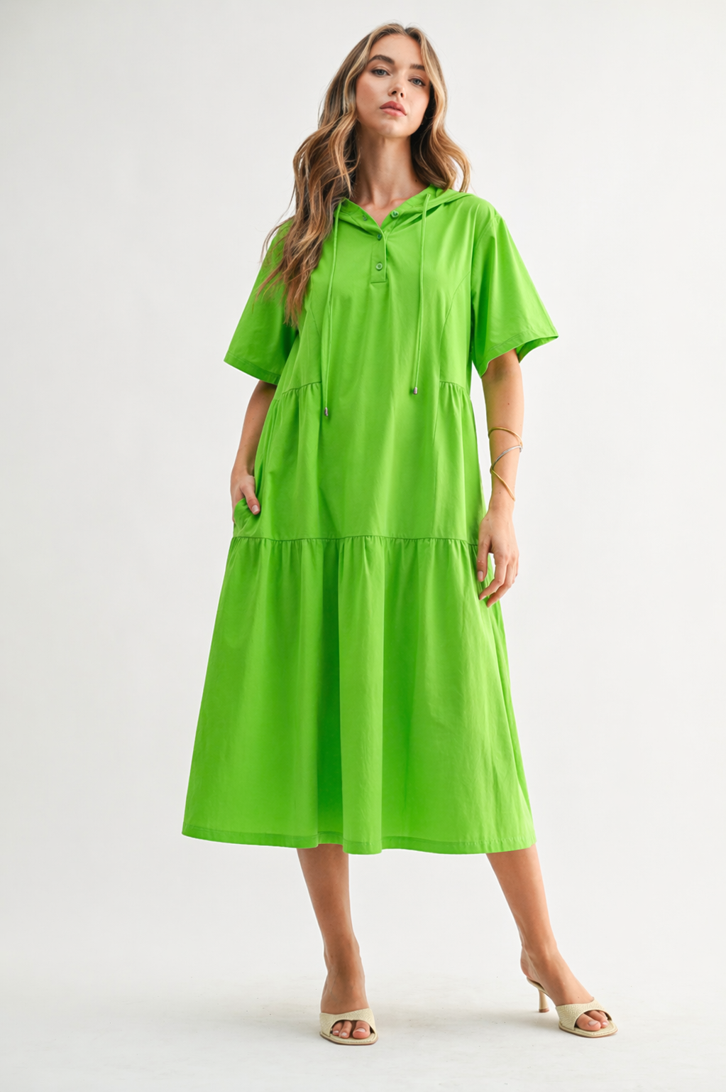 Jia Stretch Parachute Dress