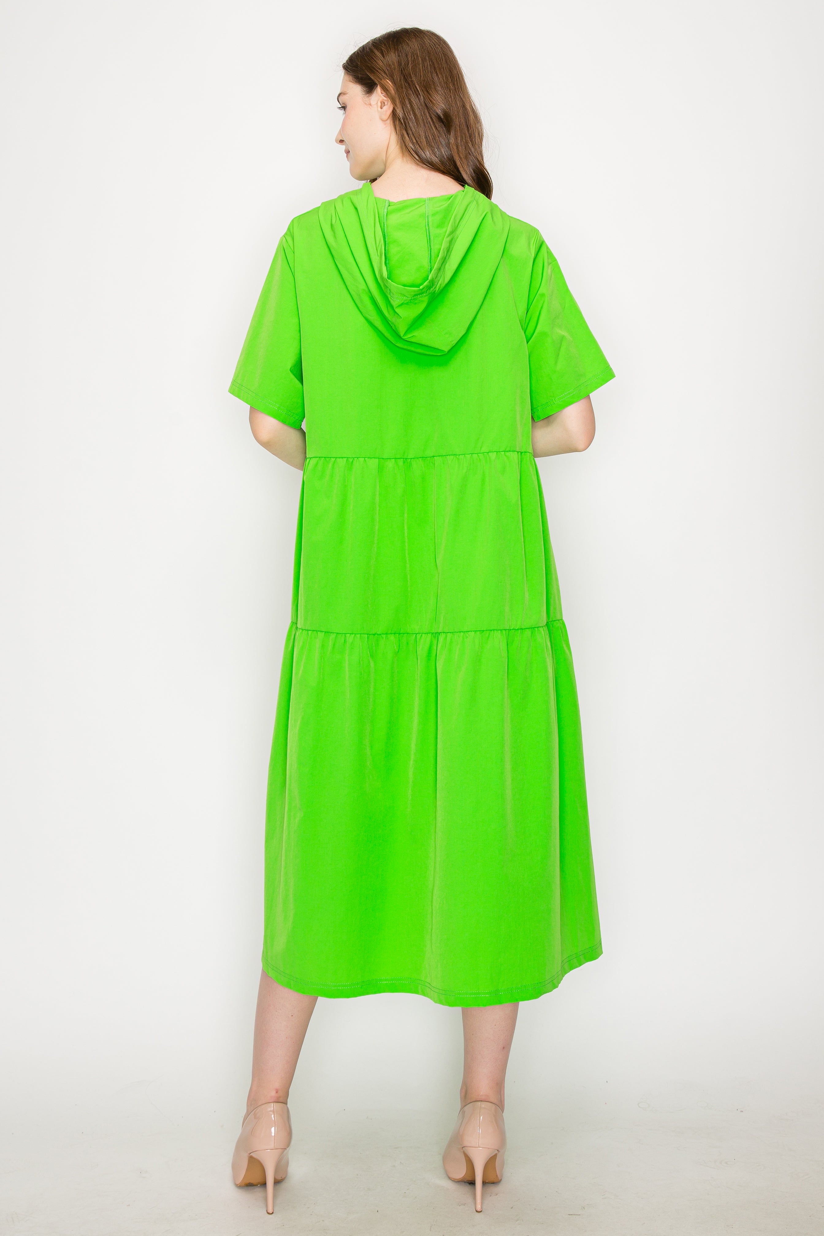 Jia Dress with Hoodie