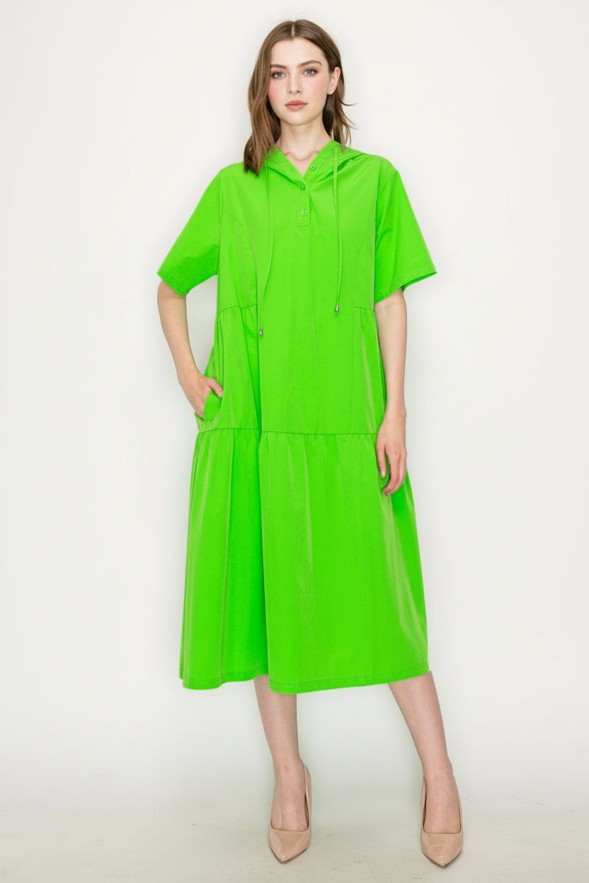Jia Stretch Parachute Dress