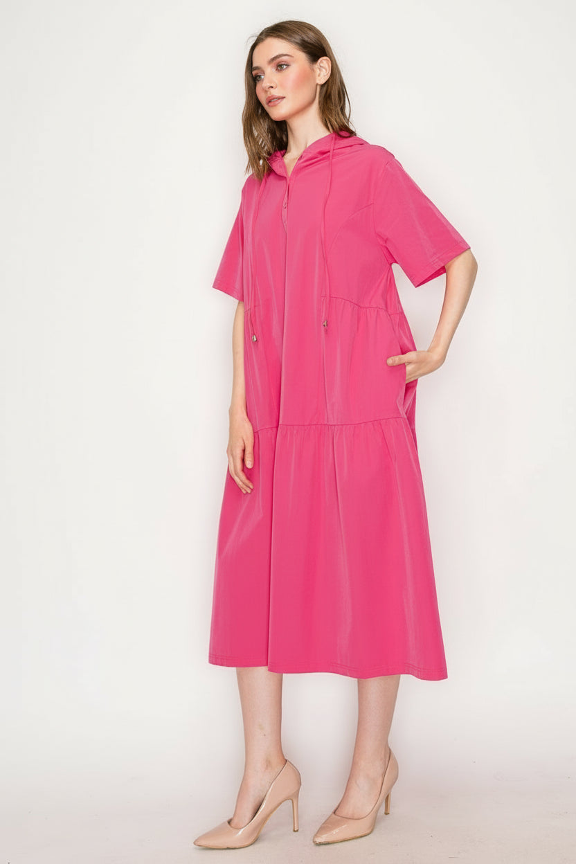 Jia Stretch Parachute Dress