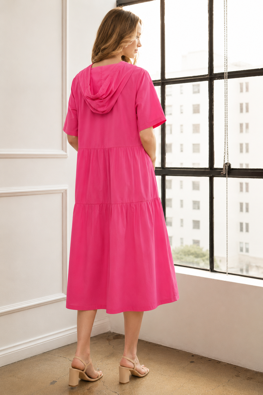 Jia Stretch Parachute Dress