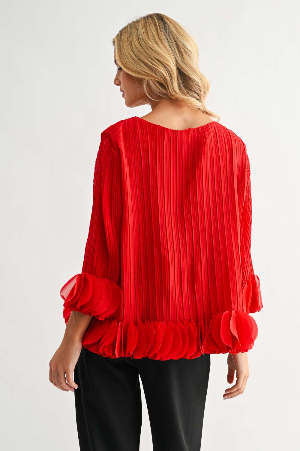 The Joanna Pleated Top