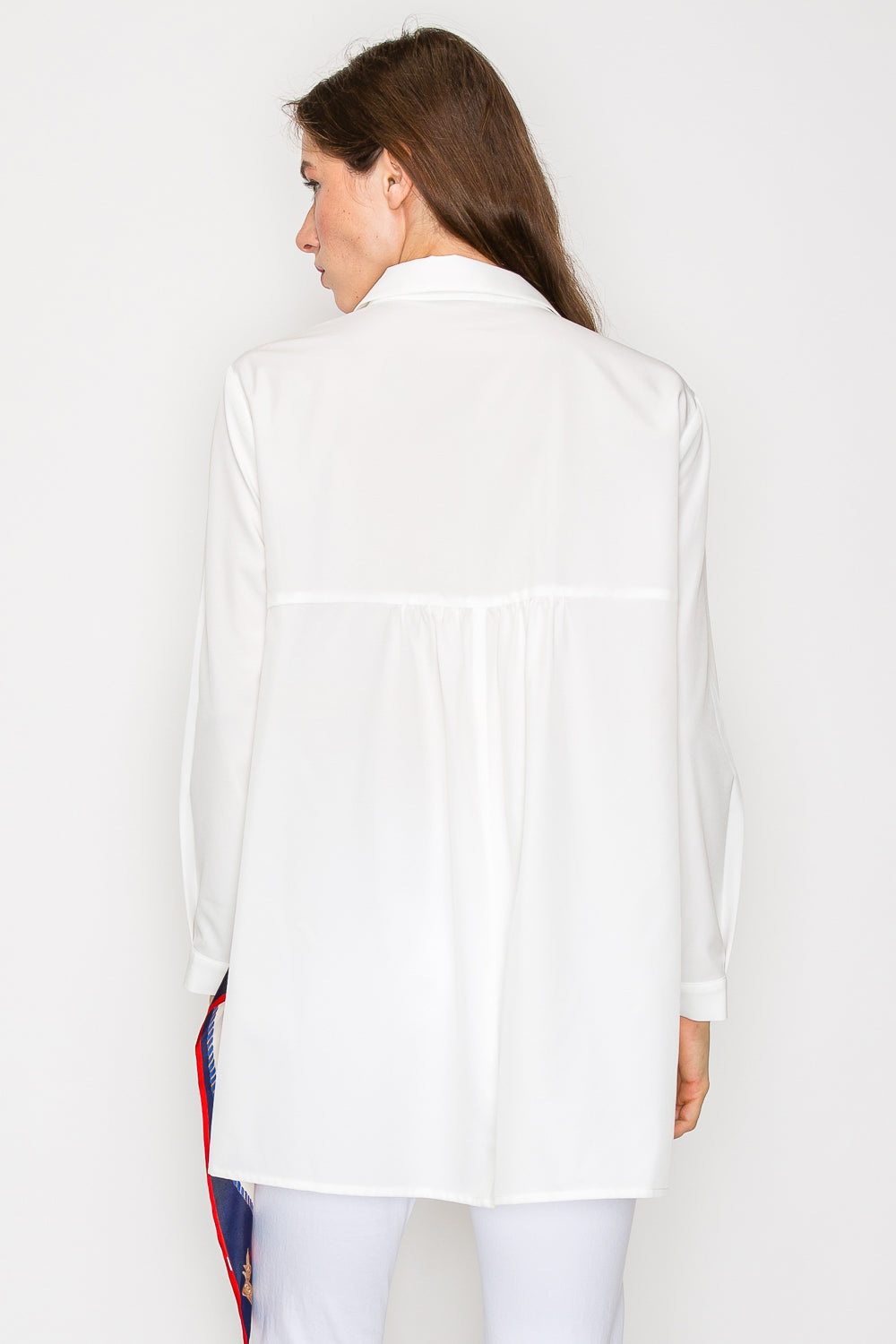 Jess Asymmetric Print Top
