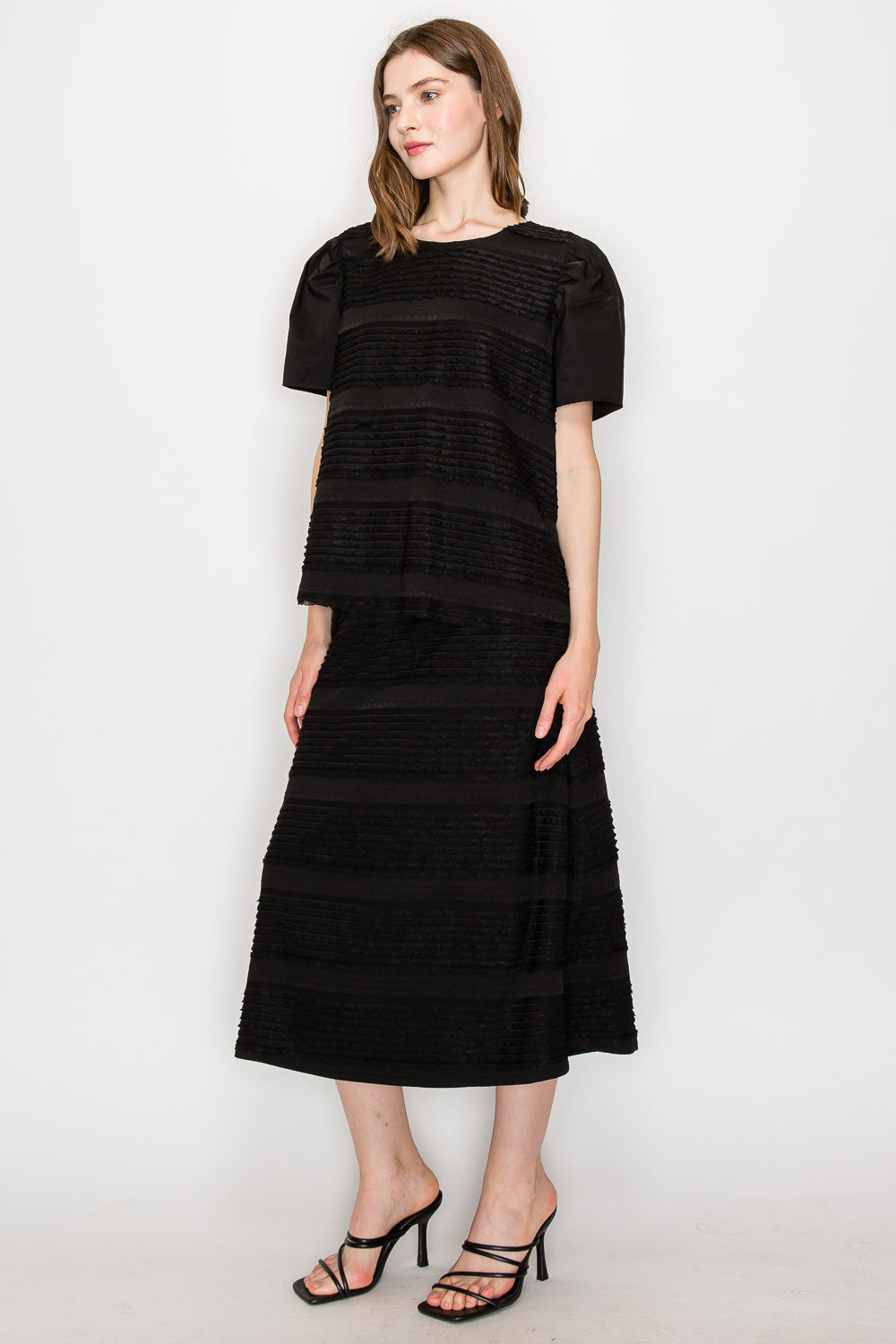 Jale Textured Knit Top