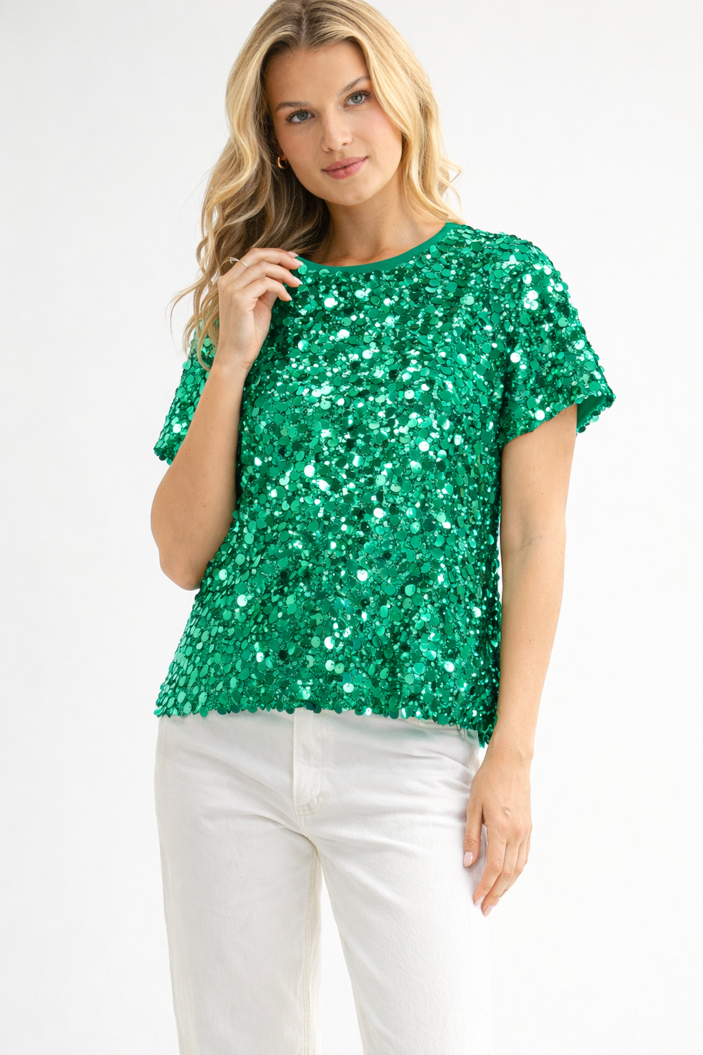 Jeovanny Sequin Top