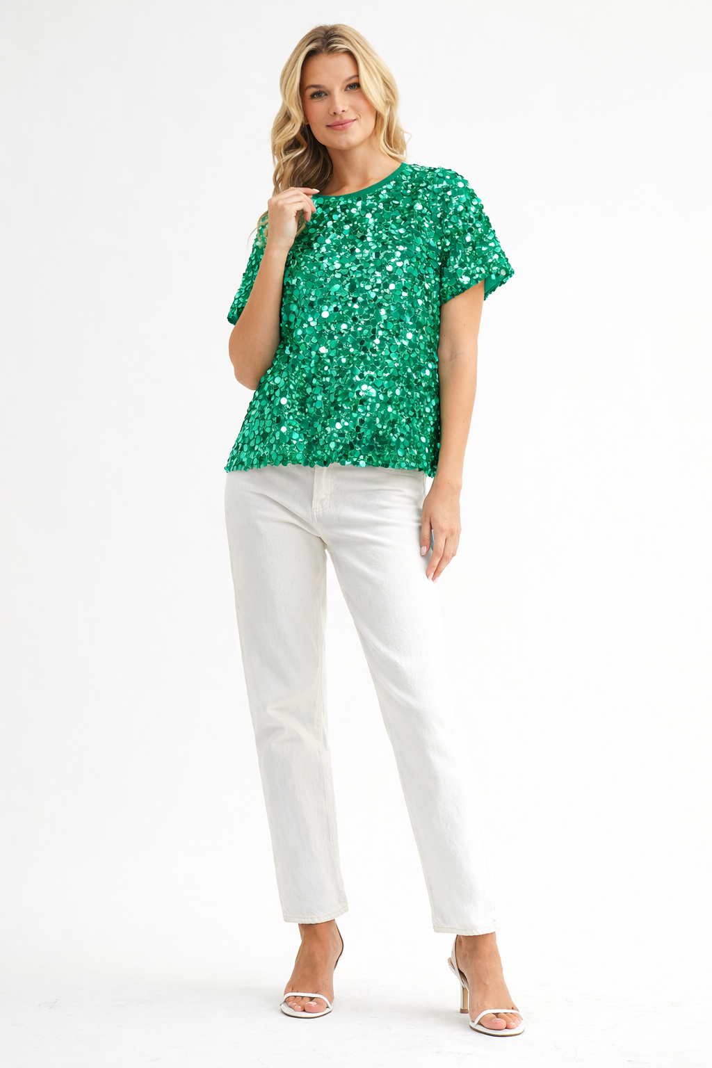 Jeovanny Sequin Top