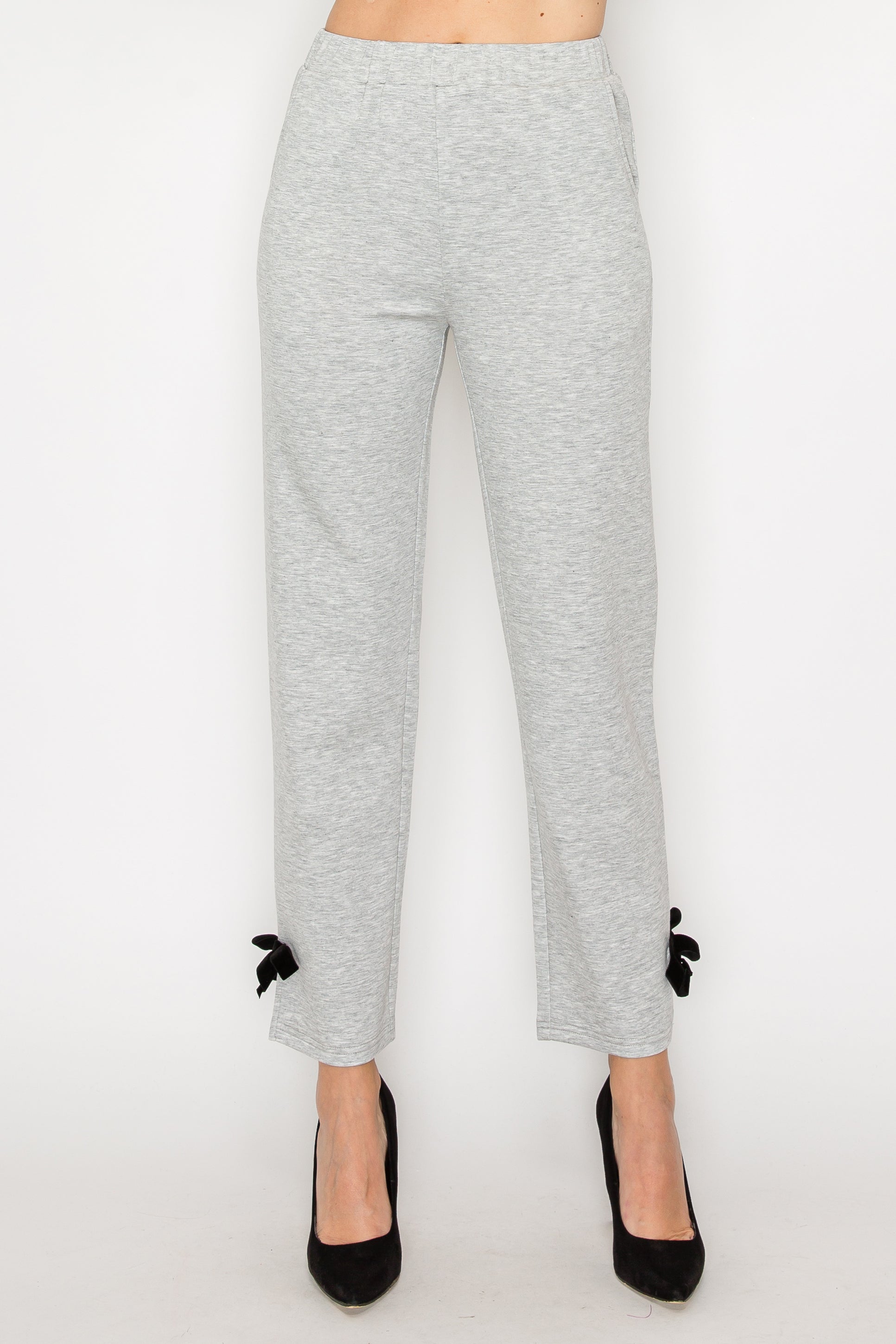 Jelina Knit Pant with Ribbons