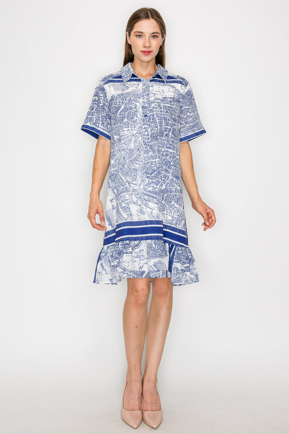 Jeffera Printed Woven Dress