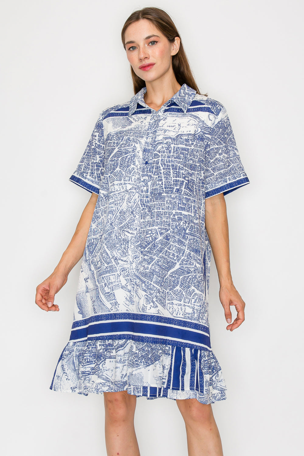 Jeffera Printed Woven Dress