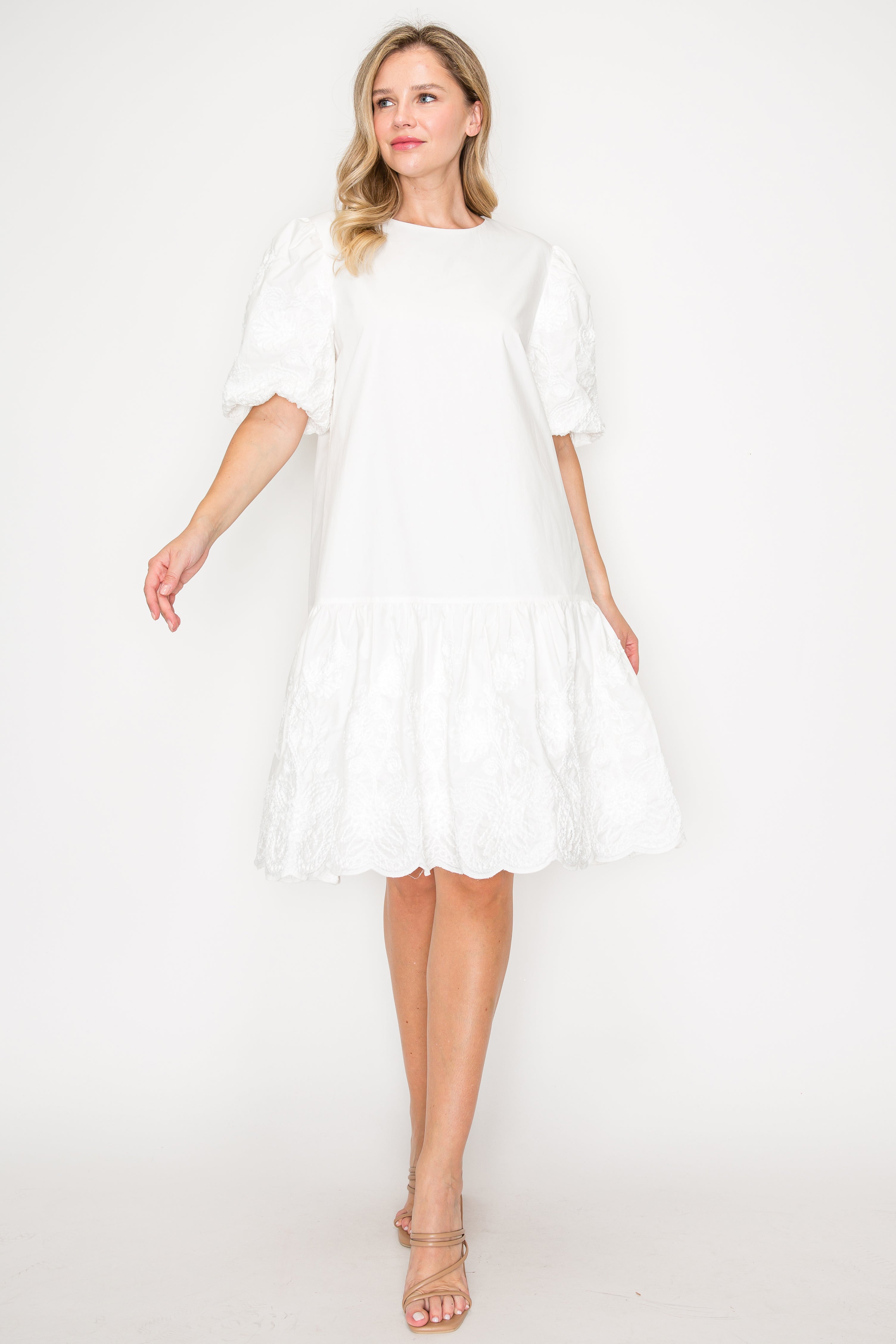 Jannelle Embroidered Dress