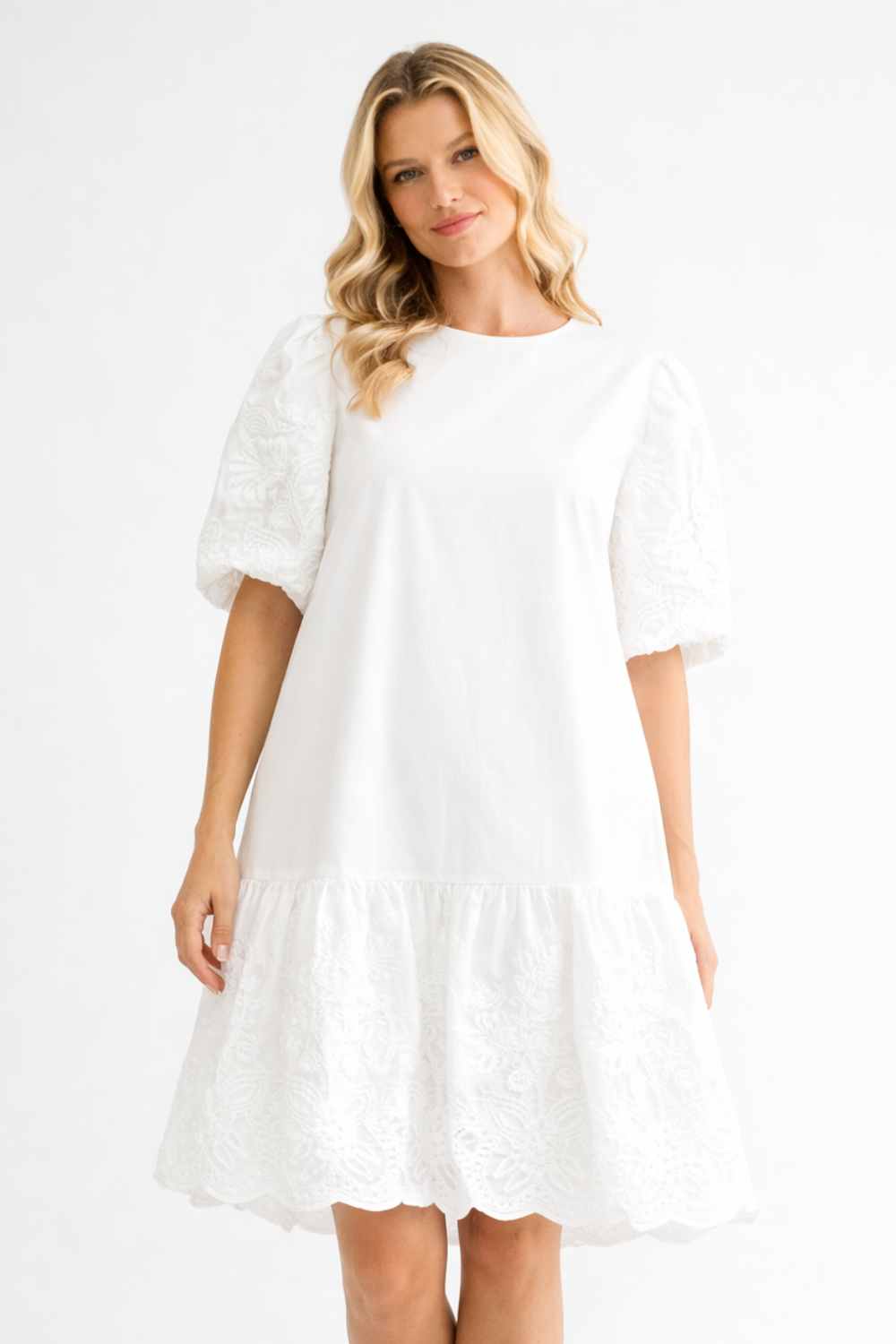 Jannelle Embroidered Dress
