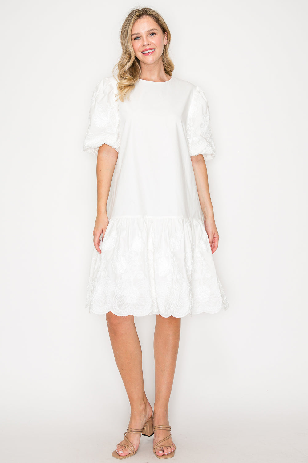 Jannelle Embroidered Dress
