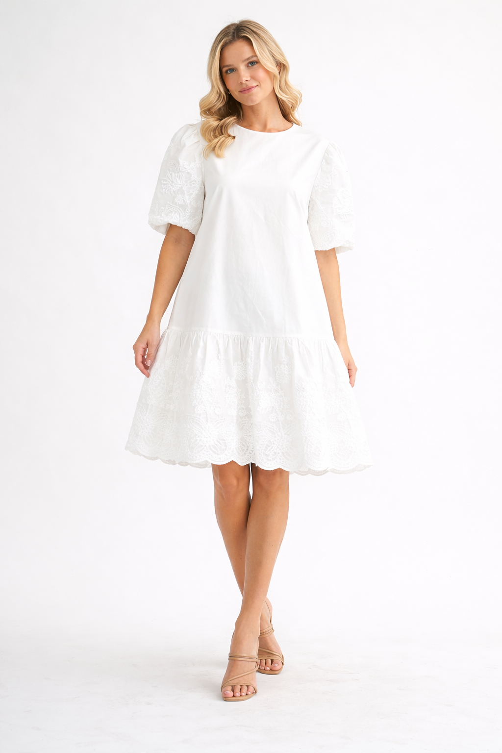 Jannelle Embroidered Dress