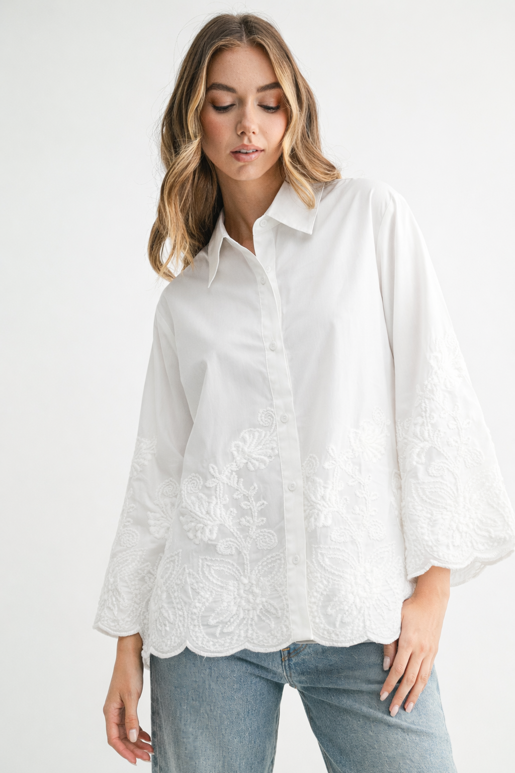 Jase Embroidered Blouse