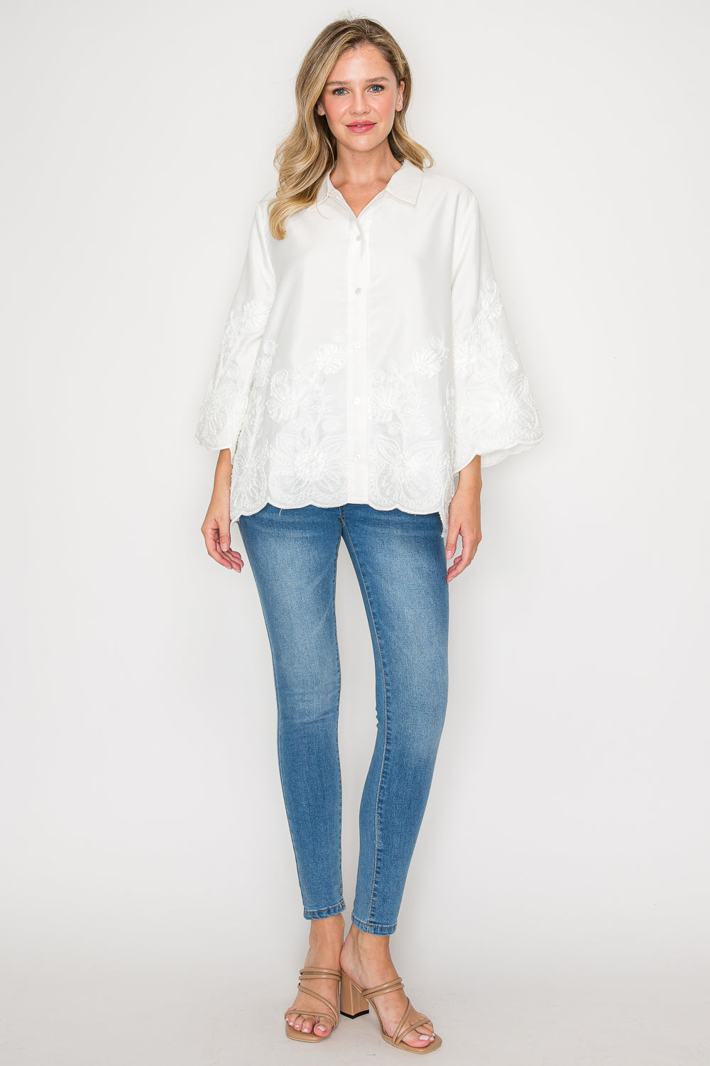 Jase Embroidered Blouse