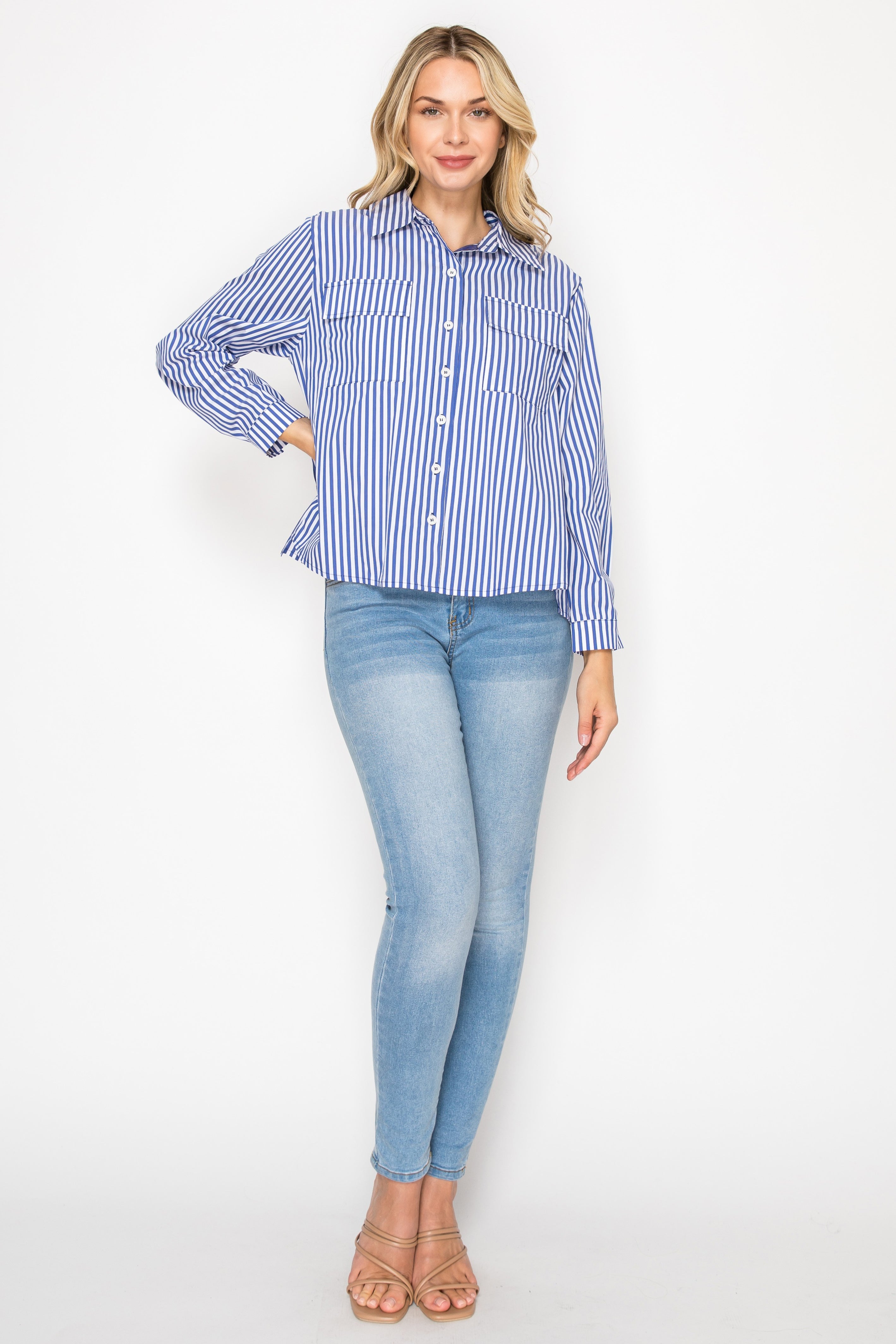 Jenn Pleated Shirt
