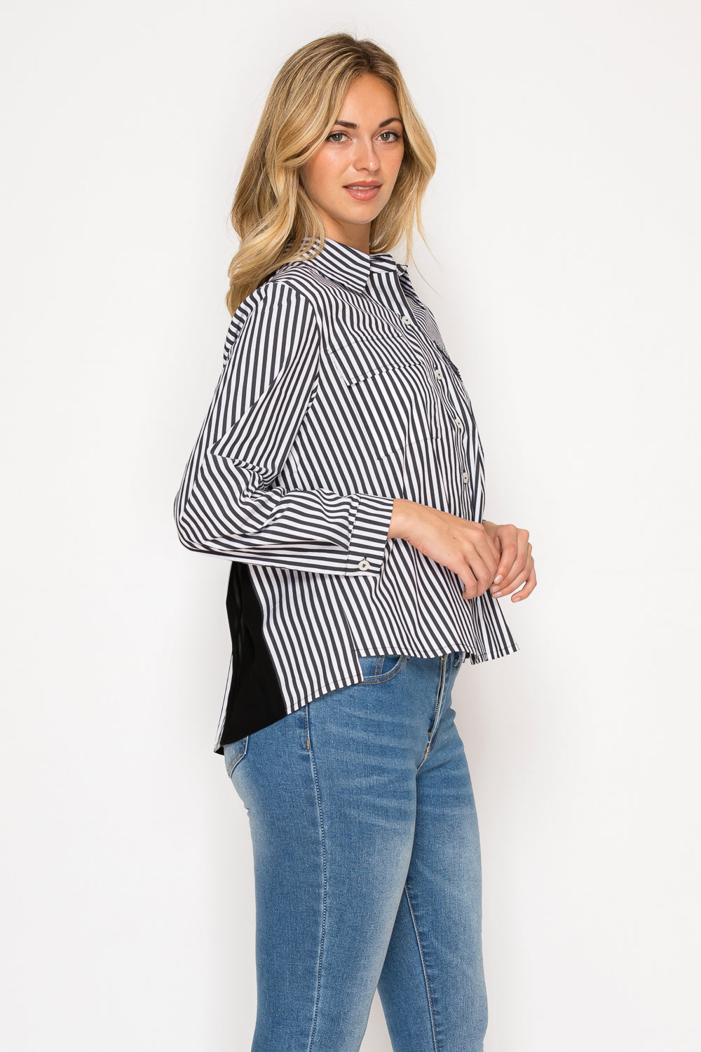 Jenn Pleated Shirt