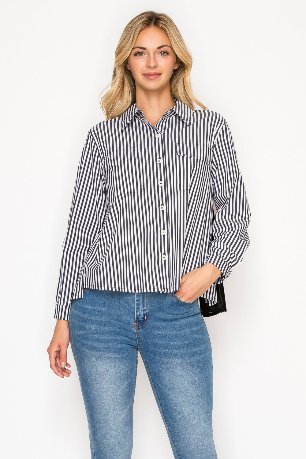 Jenn Pleated Shirt
