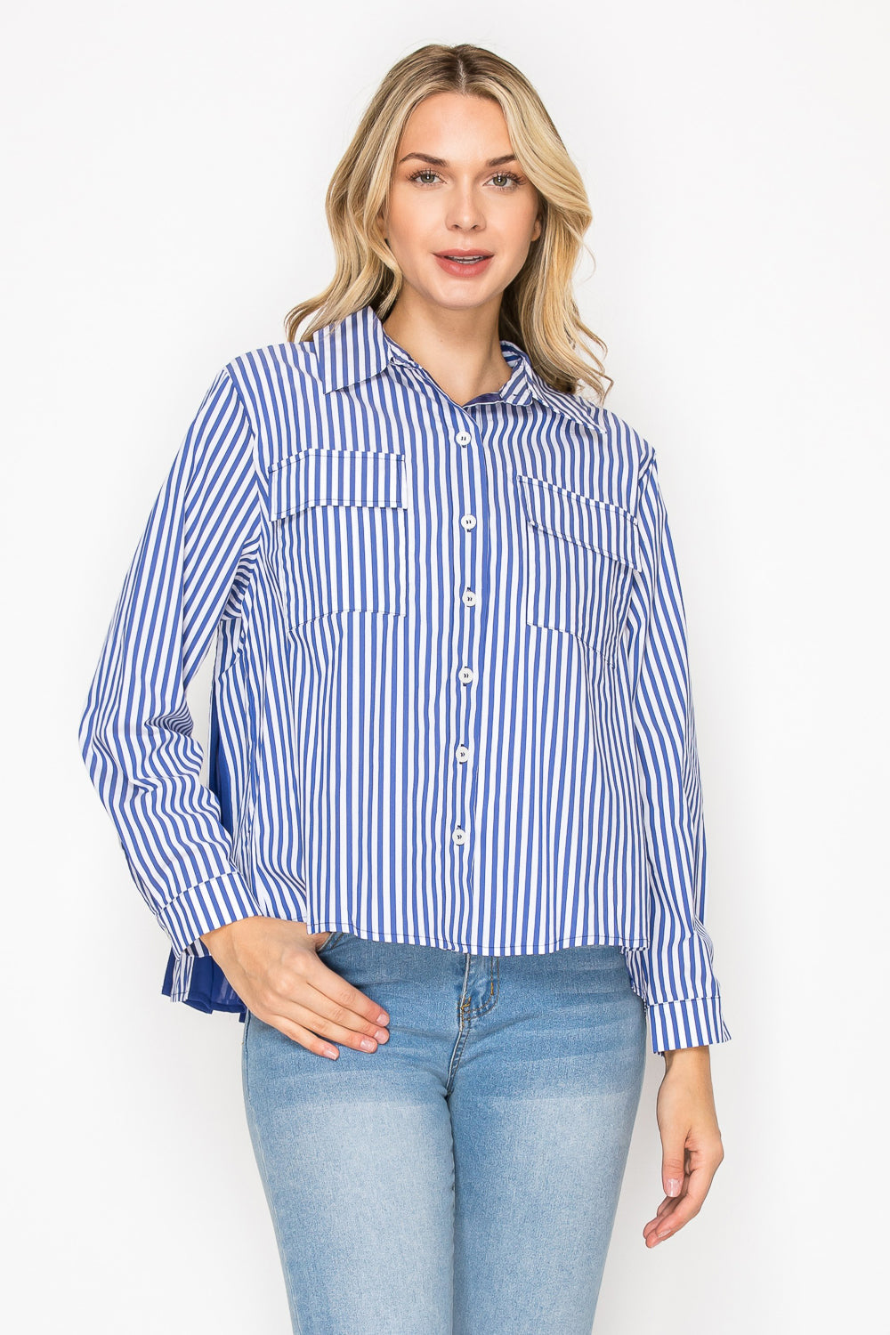 Jenn Pleated Shirt