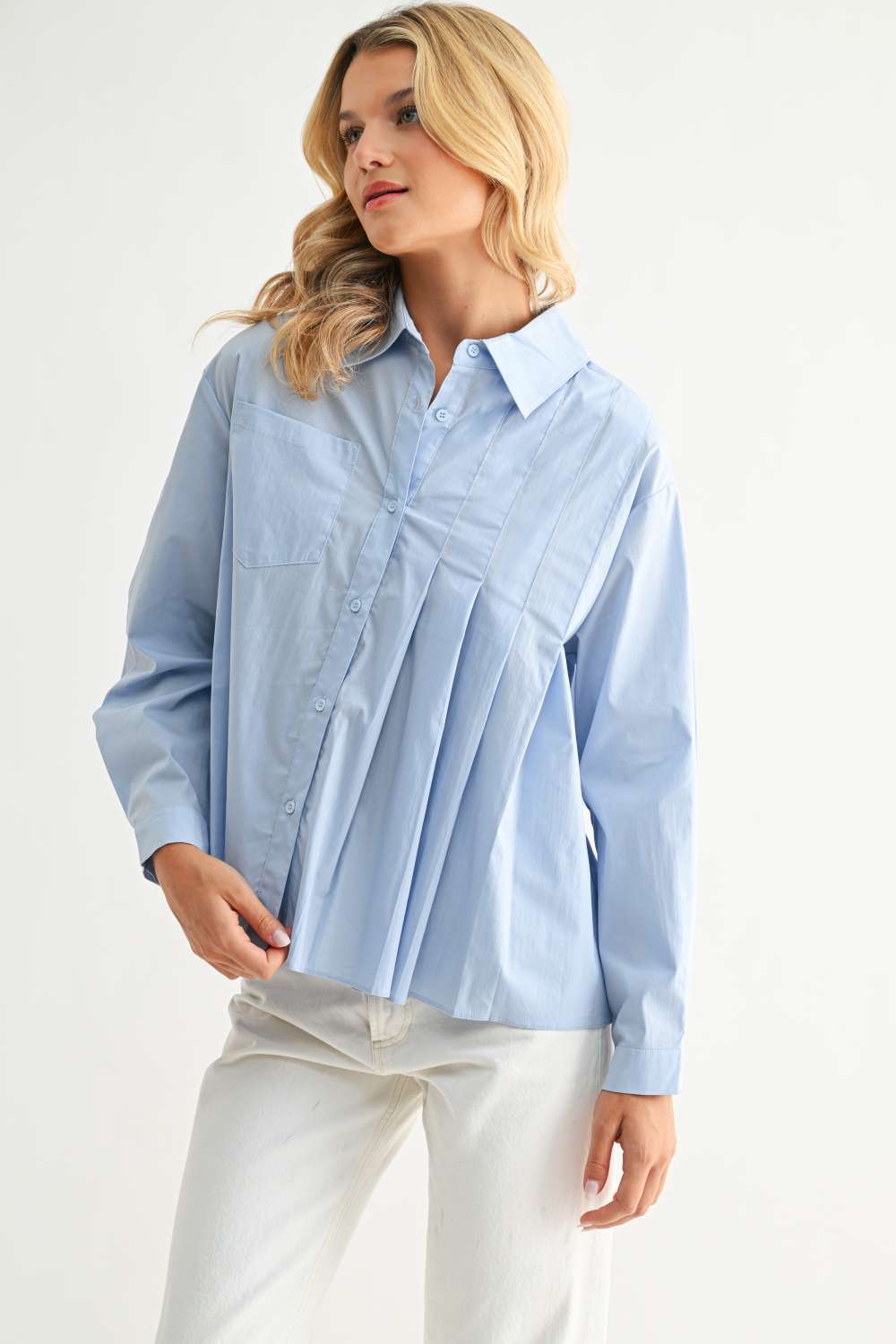 Josh Top with Pleating