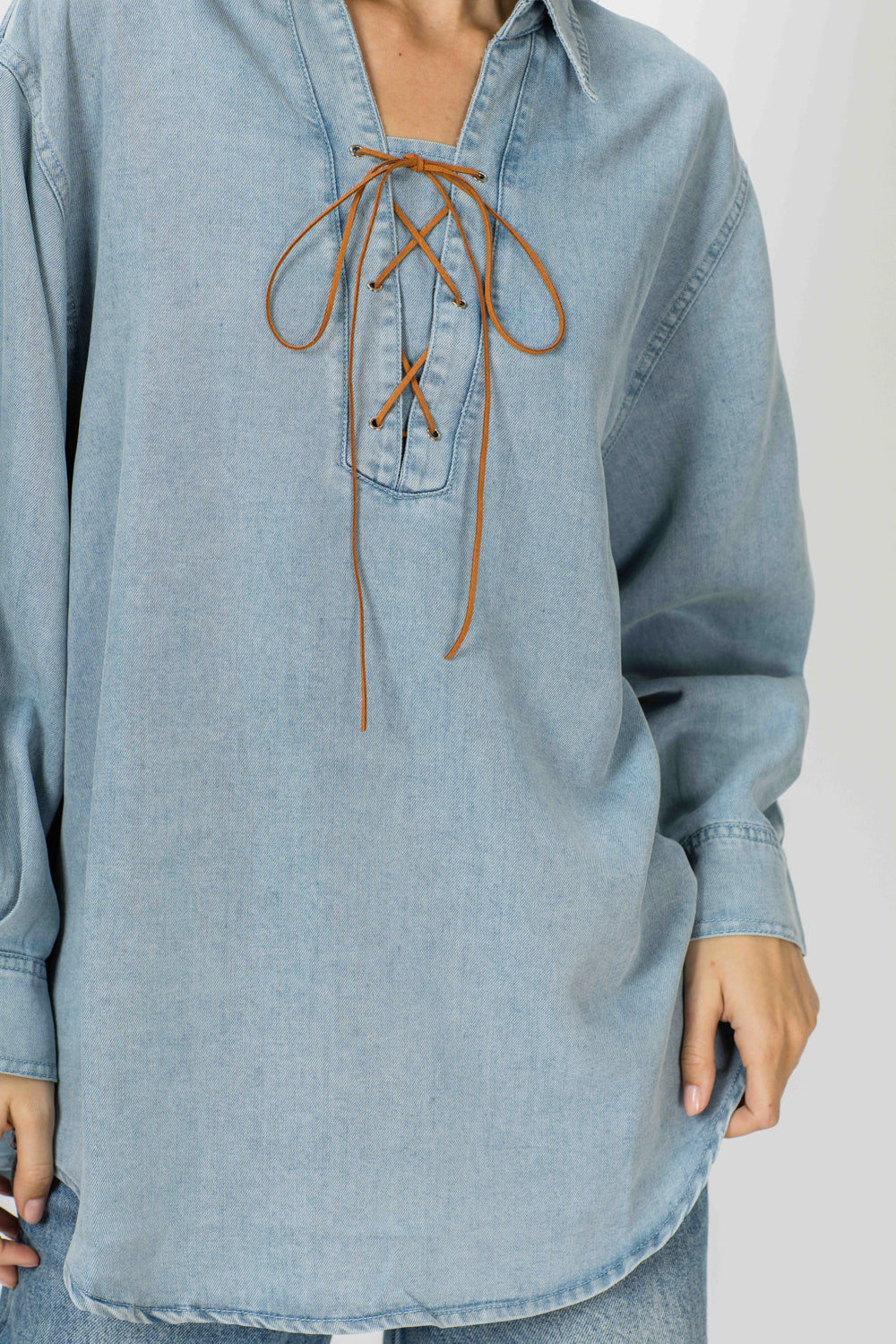 Dakota Tencel Denim Top