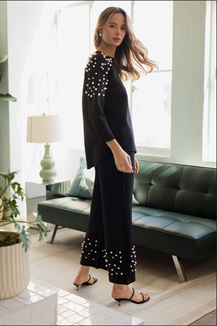 Faith French Scuba Pearl Pant