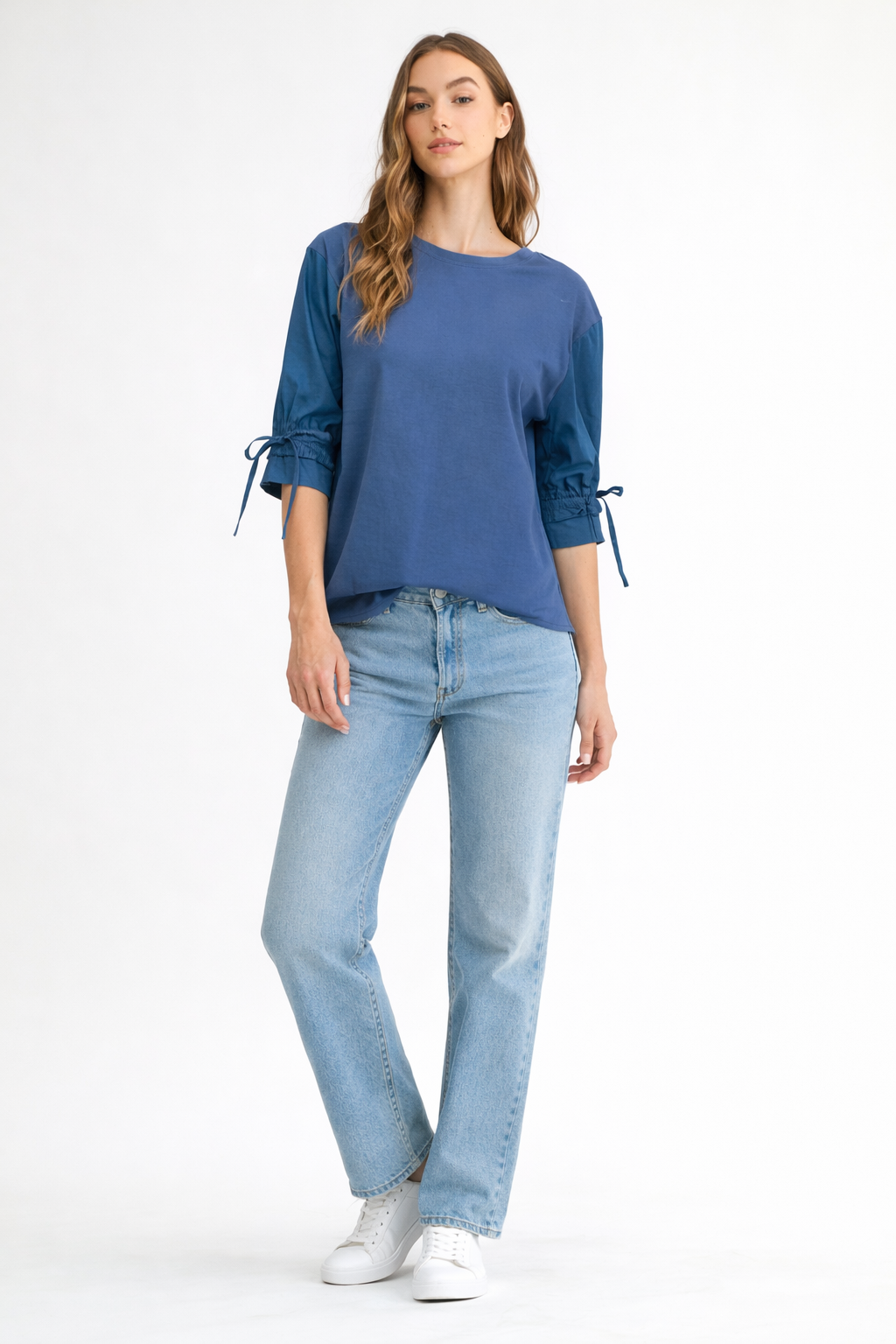 Reida Stretch Pointe Knit Top