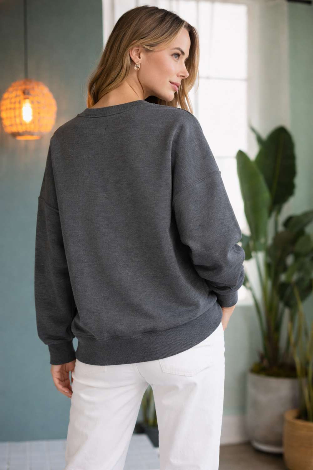 Frenna Stretch French Scuba Pearl Top