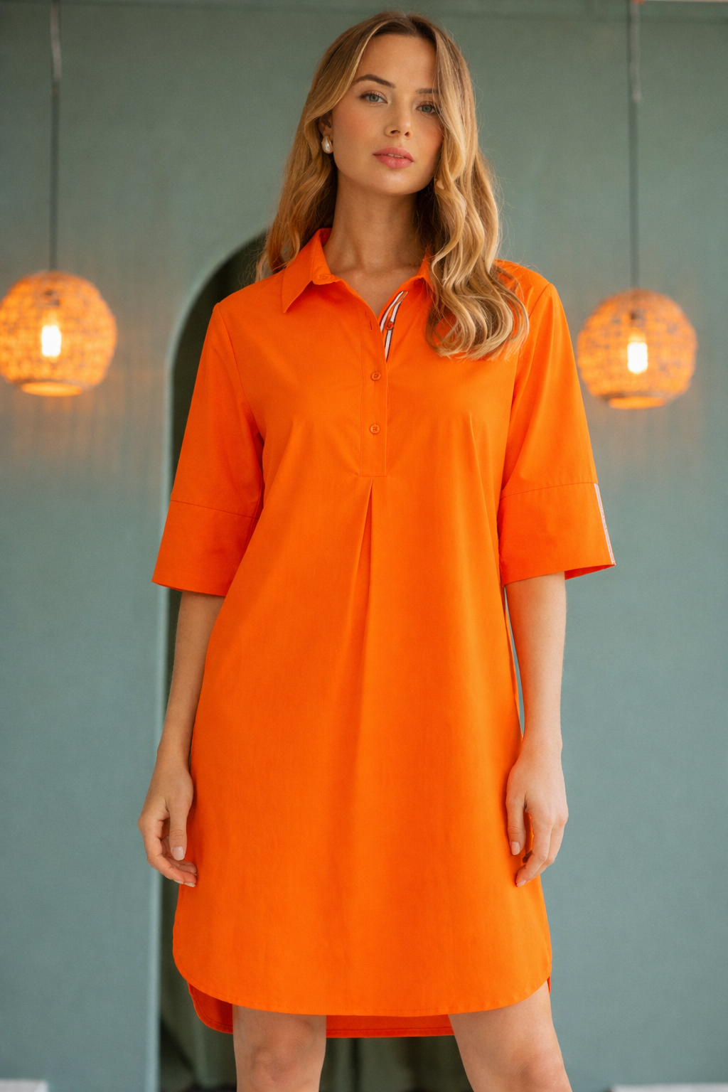 Wendi Woven Tunic Dress