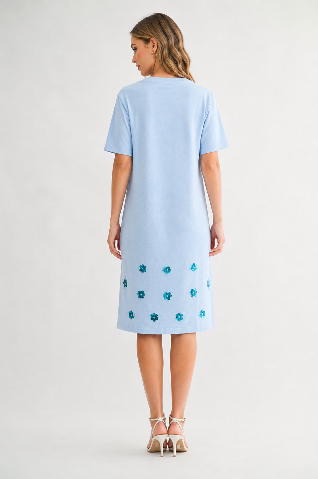 Stella Sweater Dress with Sequin Sparkles