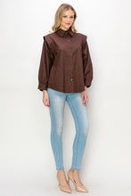 Load image into Gallery viewer, Willamina Woven Cotton Poplin Top