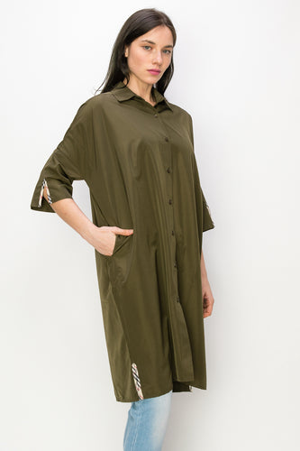 Whitney Woven Tunic Dress