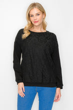 Load image into Gallery viewer, Ren Knit Lace Top
