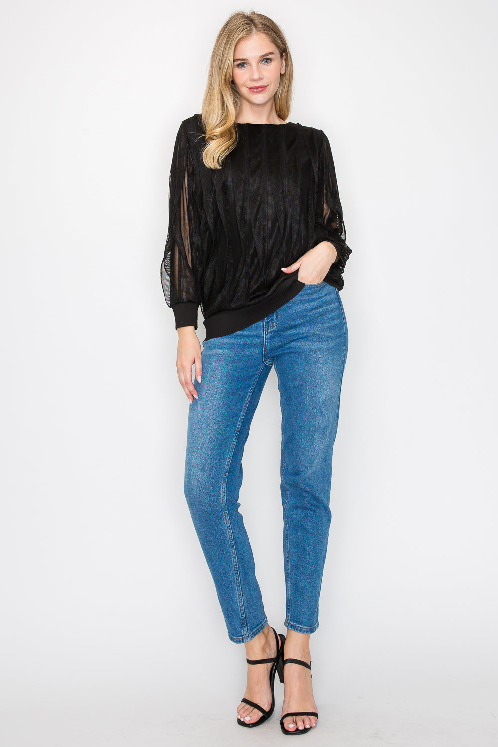 Wynette Woven Ruffled Top
