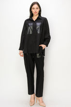 Load image into Gallery viewer, Willa Shirt with Leather Patches