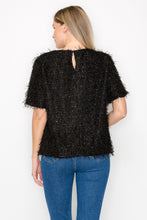 Load image into Gallery viewer, Winnae Sparkling Feathered Eyelash Top