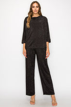 Load image into Gallery viewer, Kimberly Sparkling Stretch Knit Top