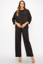 Load image into Gallery viewer, Kimberly Sparkling Stretch Knit Top