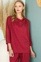 Load image into Gallery viewer, Kimberly Sparkling Stretch Knit Top