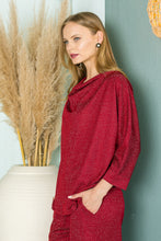 Load image into Gallery viewer, Kimberly Sparkling Stretch Knit Top