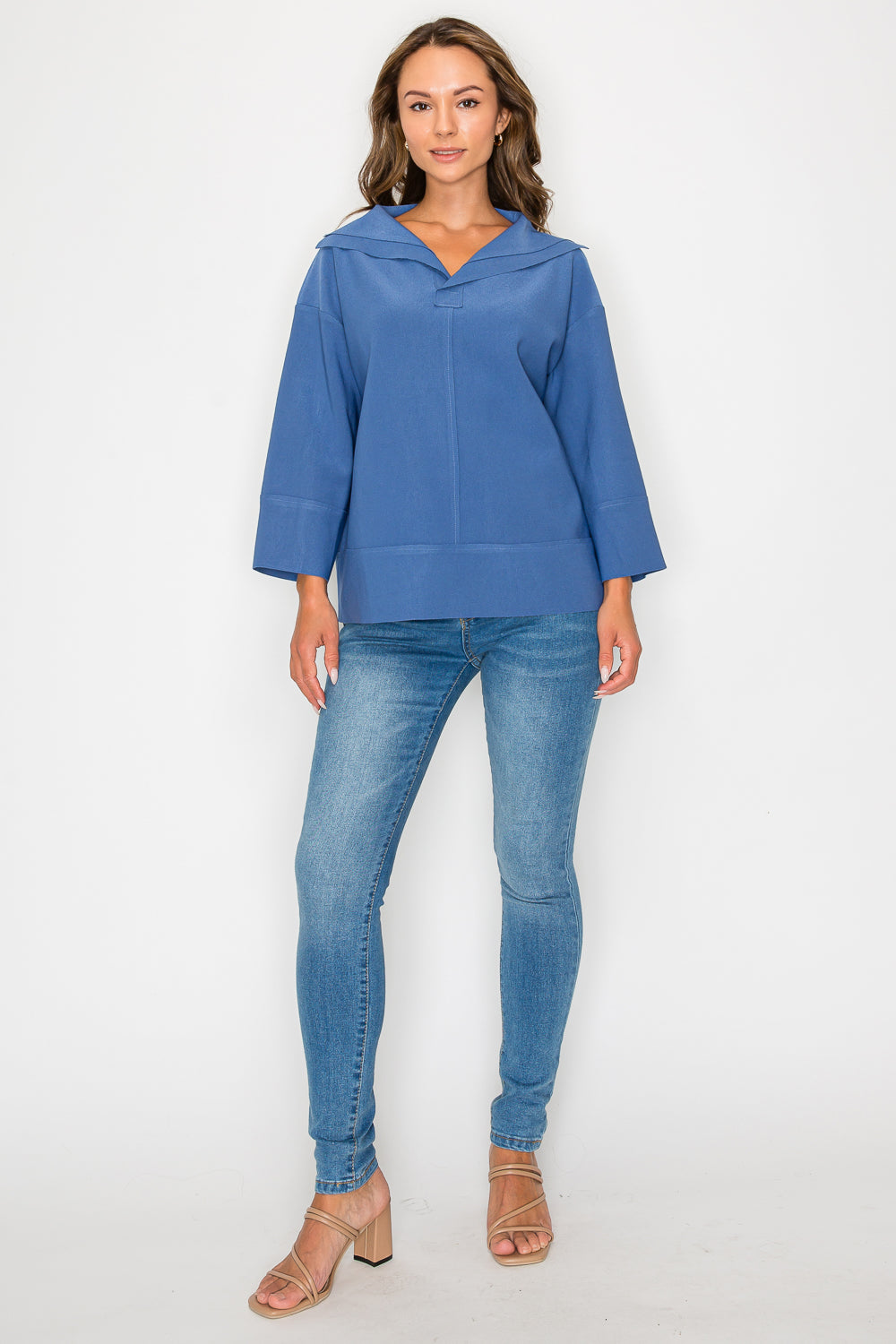 Kourtney Crepe Knit Top