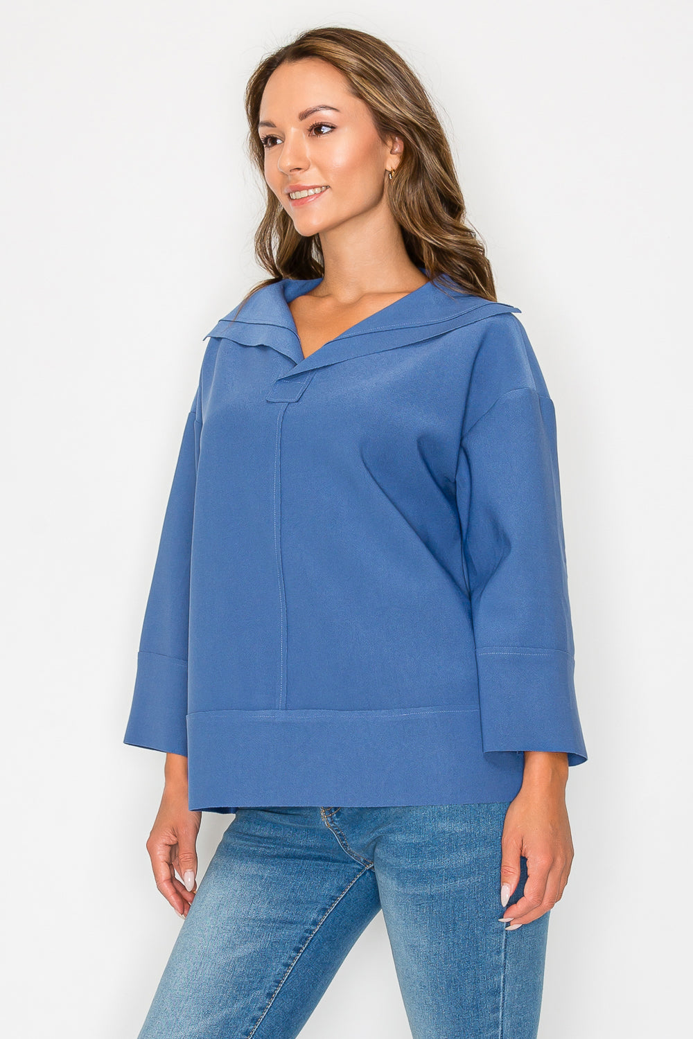 Kourtney Crepe Knit Top