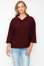 Load image into Gallery viewer, Kourtney Crepe Knit Top