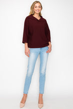 Load image into Gallery viewer, Kourtney Crepe Knit Top