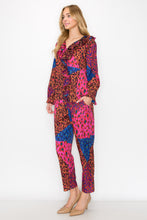 Load image into Gallery viewer, Wess Printed Charmeuse Pant