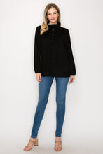 Load image into Gallery viewer, Willabella Suede Top with Ruffled Collar