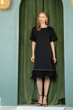 Load image into Gallery viewer, Jan Feathered Dress