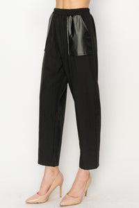 Willette Pant with Leather Pockets