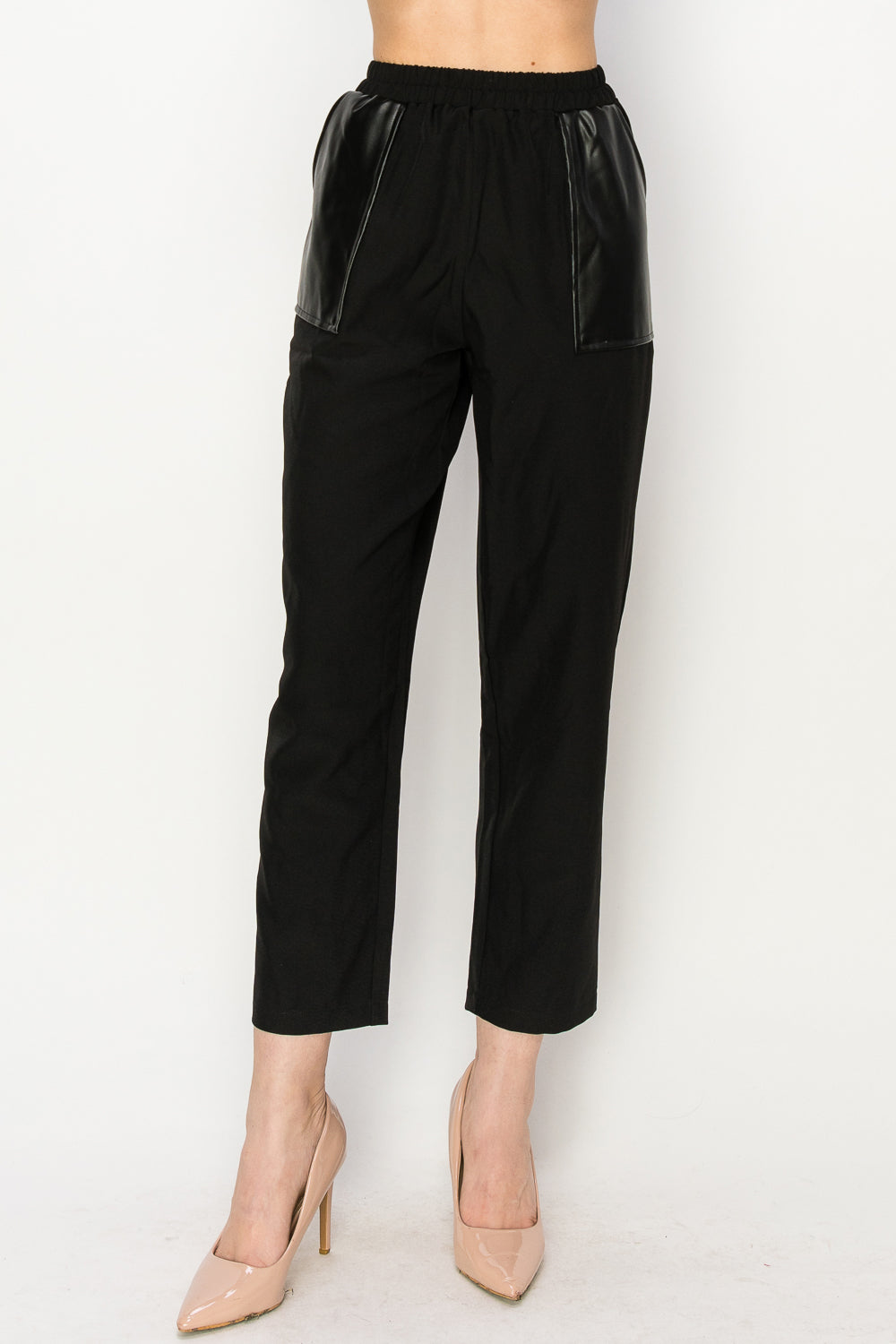 Willette Pant with Leather Pockets