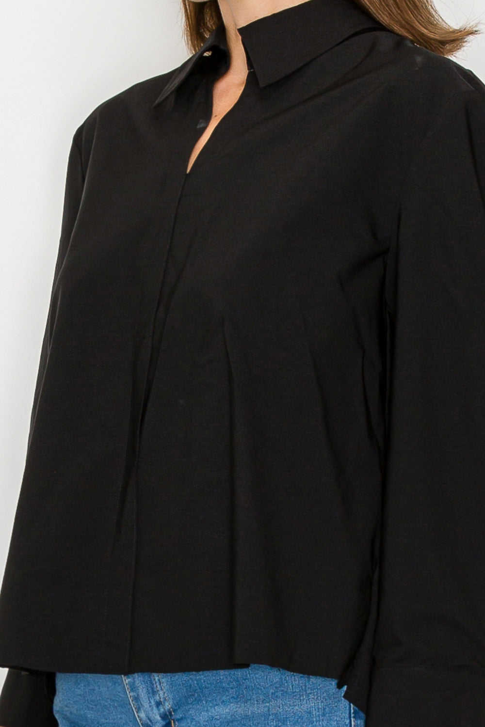 Jamile Stretch Woven Top